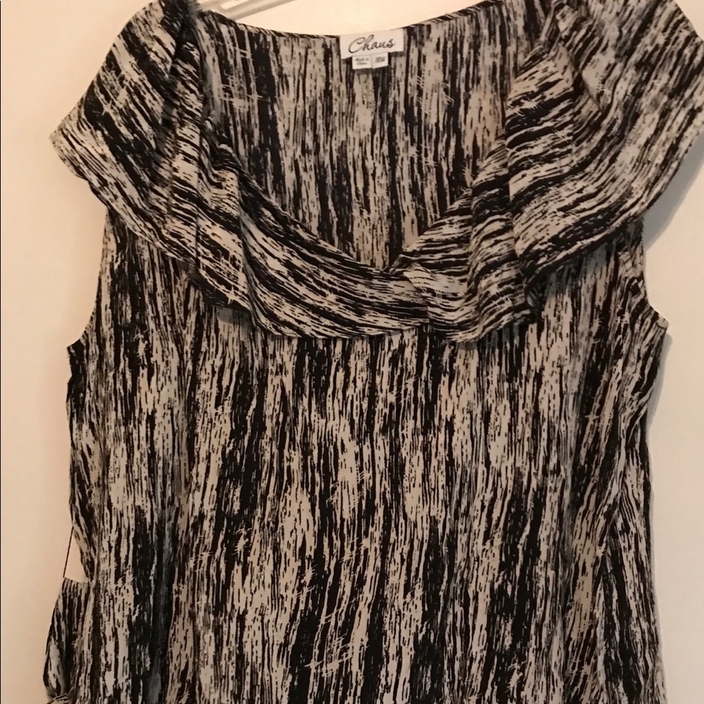 Chaus silk blouse size 18W